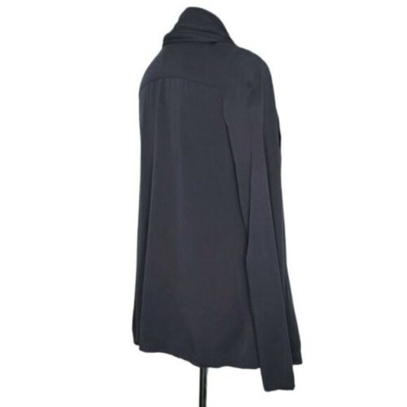 Silence Noise Open Front Cardigan Size Medium Waterfall Style Gray Flawed - Picture 4 of 8